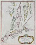 BELLIN, JACQUES NICOLAS: MAP OF THE REPUBLIC OF DUBROVNIK